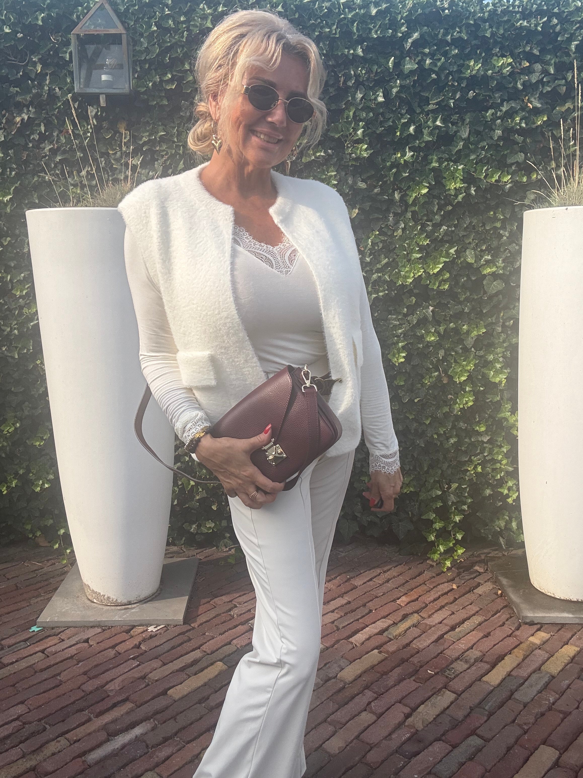 Triple Nine Gilet TR9001 Fluffy Creme